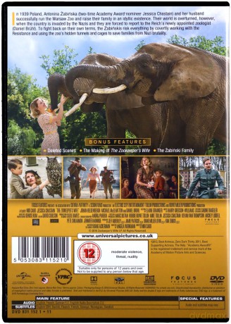 The Zookeeper's Wife [DVD]