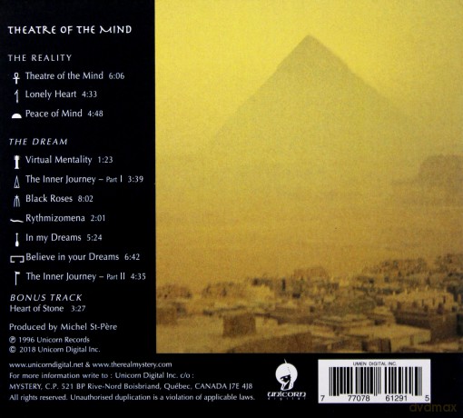 Mystery: Theatre Of The Mind [CD]