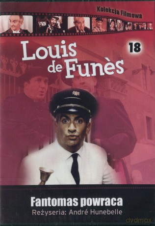 Kolekcja Filmowa 18: Fantomas powraca [DVD]