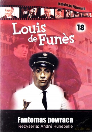 Kolekcja Filmowa 18: Fantomas powraca [DVD]