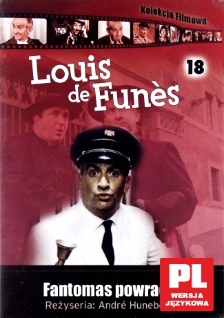 Kolekcja Filmowa 18: Fantomas powraca [DVD]