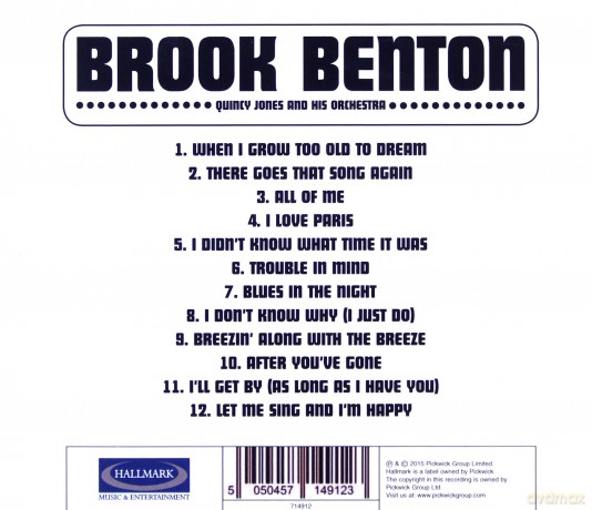 Brook Benton: There Goes That Song Again [CD]