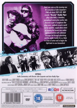 They Live (Oni żyją) [DVD]