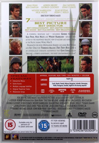 Cienka czerwona linia [DVD]