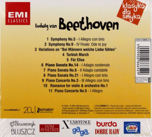 Klasyka Dla Smyka: Beethoven (digipack) [CD]