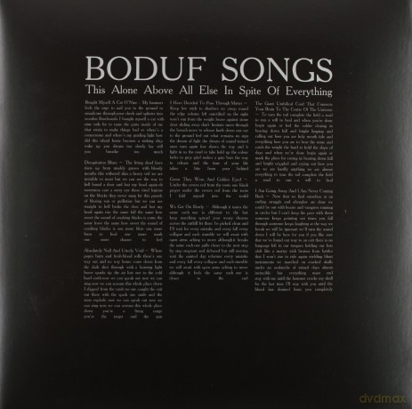 Boduf Songs: This Alone Above All Else In Spite Of Everything [Winyl]