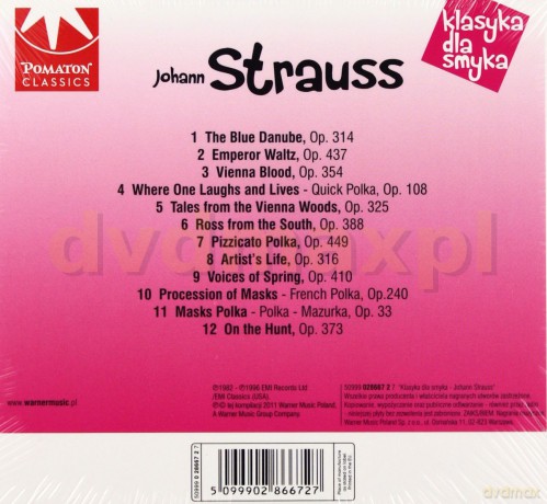 Klasyka Dla Smyka: Strauss (digipack) [CD]