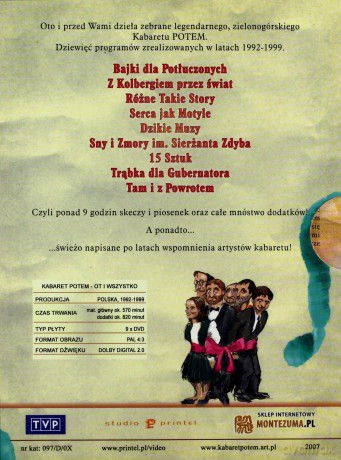 Kabaret Potem: Ot i wszystko [BOX] [9DVD]