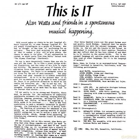 Alan Watts: This Is It [Winyl]