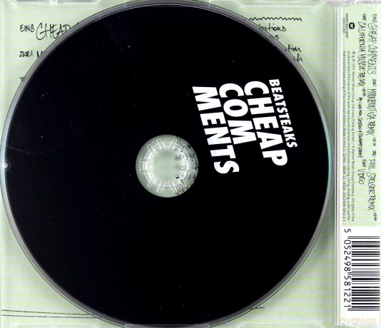 Beatsteaks: Cheap Comments (maxi-single) [CD]