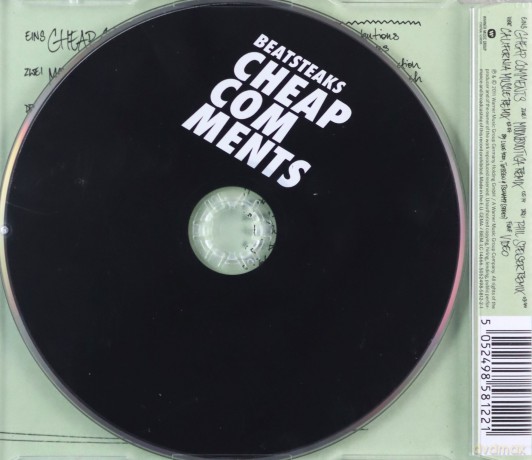 Beatsteaks: Cheap Comments (maxi-single) [CD]