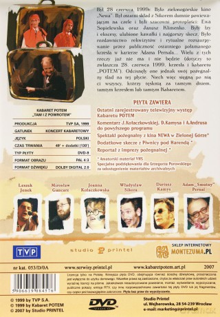 Kabaret Potem: Tam i z powrotem [DVD]