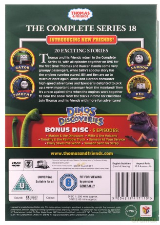 Thomas The Tank Engine: Thomas & Friends: The Complete Season 18 [2DVD]