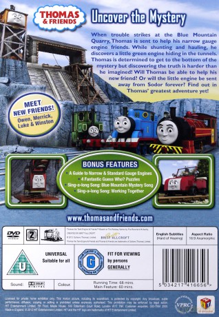 Thomas & Friends Blue Mountain Mystery [DVD]