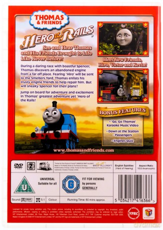 Thomas Friends Hero Of The Rails [DVD]