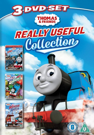 Thomas & Friends Really Useful Collection Thomas In Chargeup Up Awayrescue On The Rails [3DVD]