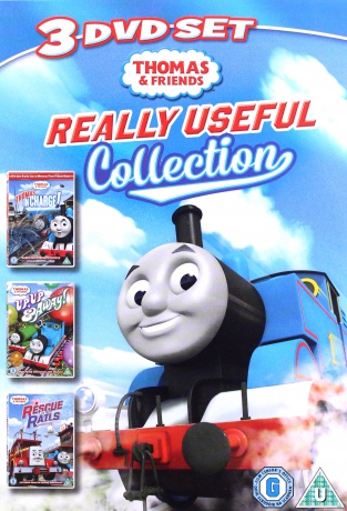 Thomas & Friends Really Useful Collection Thomas In Chargeup Up Awayrescue On The Rails [3DVD]
