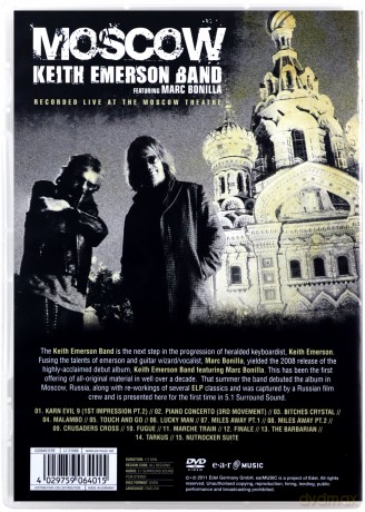 Keith Emerson Band: Moscow (Live At The Moscow Theatre) [DVD]