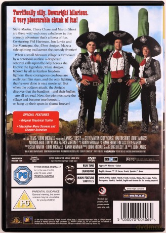 Trzej amigos [DVD]