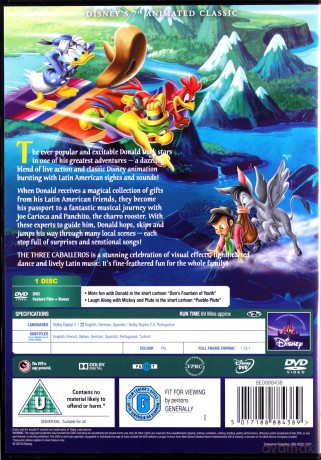 Three Caballeros [DVD]