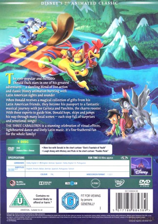 Three Caballeros [DVD]