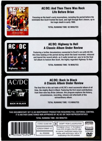 AC/DC: Three Card Trick [3DVD]