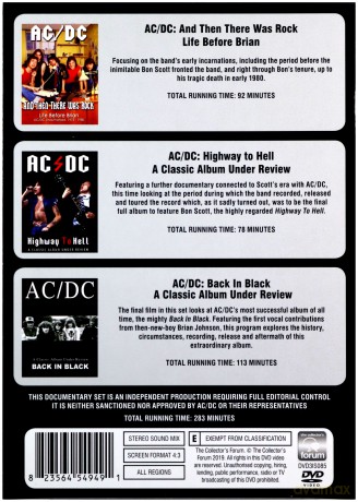 AC/DC: Three Card Trick [3DVD]