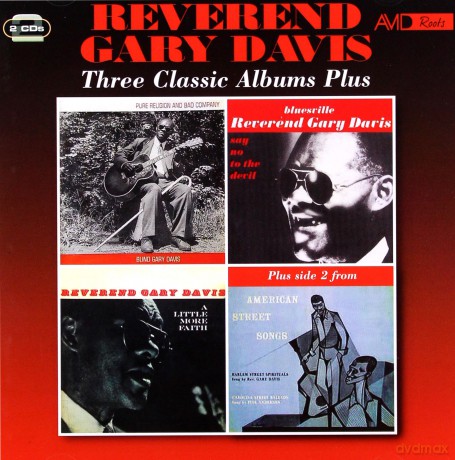 Reverend Gary Davis: Three Classic Albums [CD]