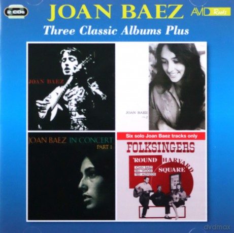 Joan Baez: Three Classic Albums [CD]