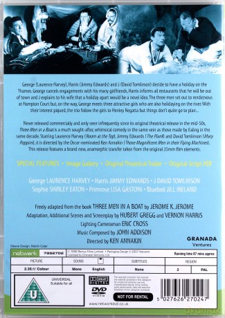 Three Men In A Boat (Trzech panów w łódce) [DVD]