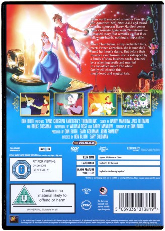 Thumbelina [DVD]