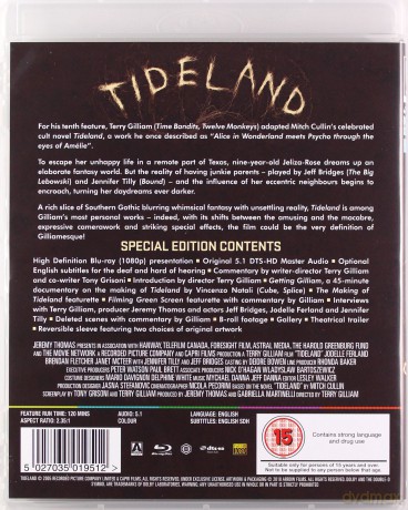 Tideland (Kraina traw) [Blu-Ray]