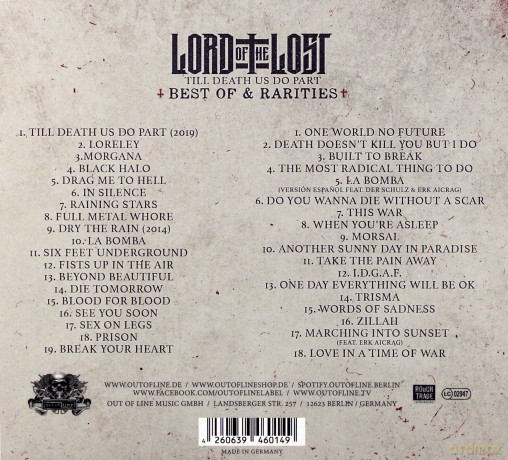 Lord Of The Lost: Till Death Us Do Part-Die Best Of (Deluxe) [2CD]