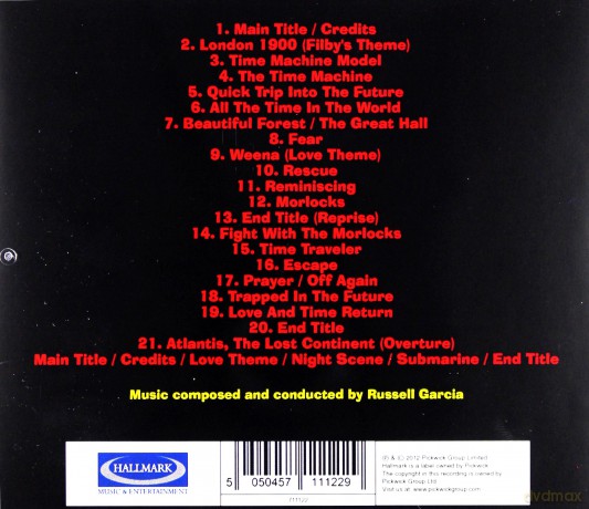 Time Machine soundtrack [CD]
