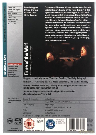 Time Of The Wolf Michael Haneke [DVD]