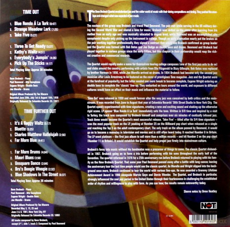 Dave Brubeck: Time Out / Time Out Further [2xWinyl]