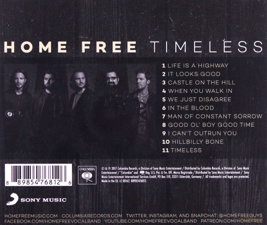 Home Free: Timeless [CD]