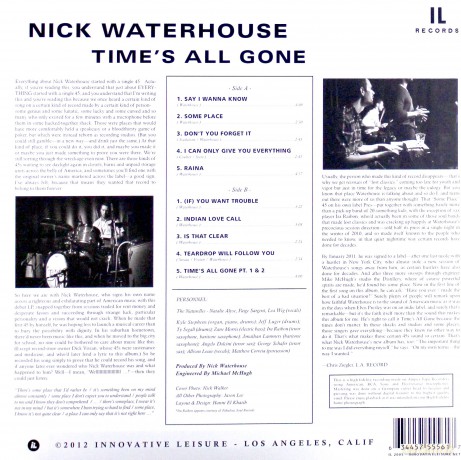Nick Waterhouse: Time's All Gone [Winyl]