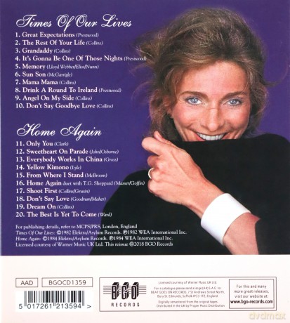 Judy Collins: Times Of Our Lives / Home Again [CD]