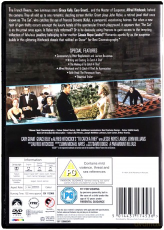 To Catch A Thief 2013 Resleeve [DVD]