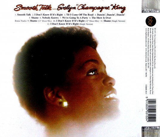 Evelyn King Champagne: Smooth Talk [CD]