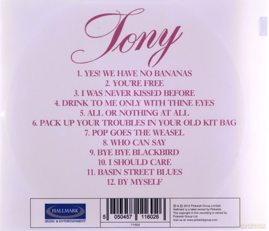 Anthony Newley: Tony [CD]