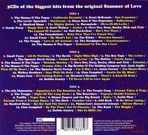 Top Of The Pops-Summer Of Love [3CD]