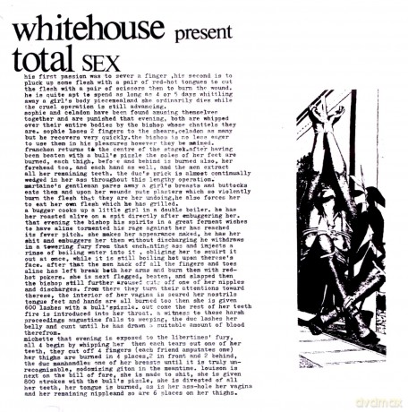 Whitehouse: Total Sex [CD]