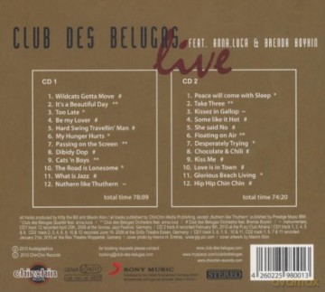 Club Des Belugas: Live [2CD]