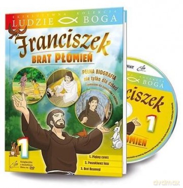 Święty Franciszek. Brat Płomień, część 1 (Ludzie Boga) (booklet) [DVD]