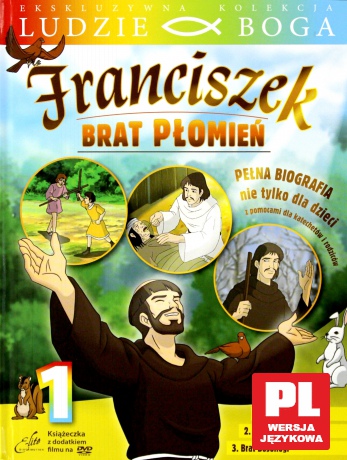 Święty Franciszek. Brat Płomień, część 1 (Ludzie Boga) (booklet) [DVD]
