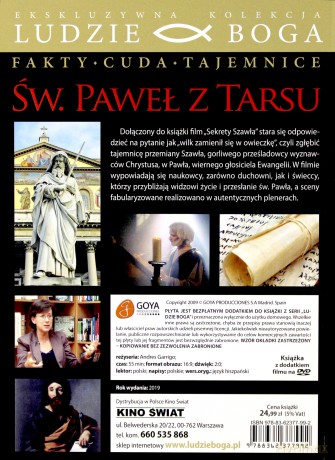 Sekrety Szawła św. Paweł z Tarsu (Ludzie Boga) (booklet) [DVD]