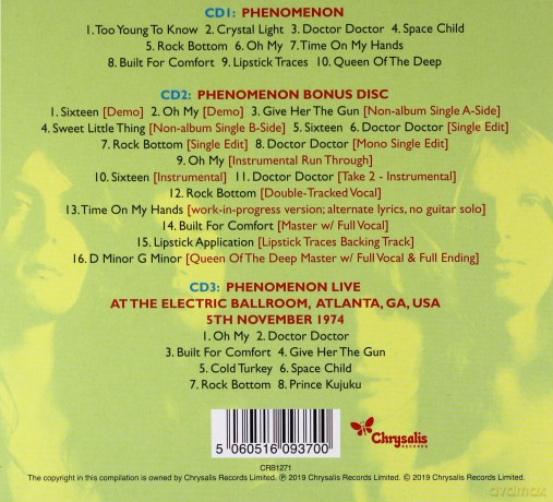 Ufo: Phenomenon (Deluxe) [3CD]