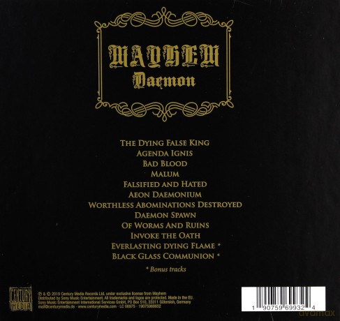 Mayhem: Daemon [CD]